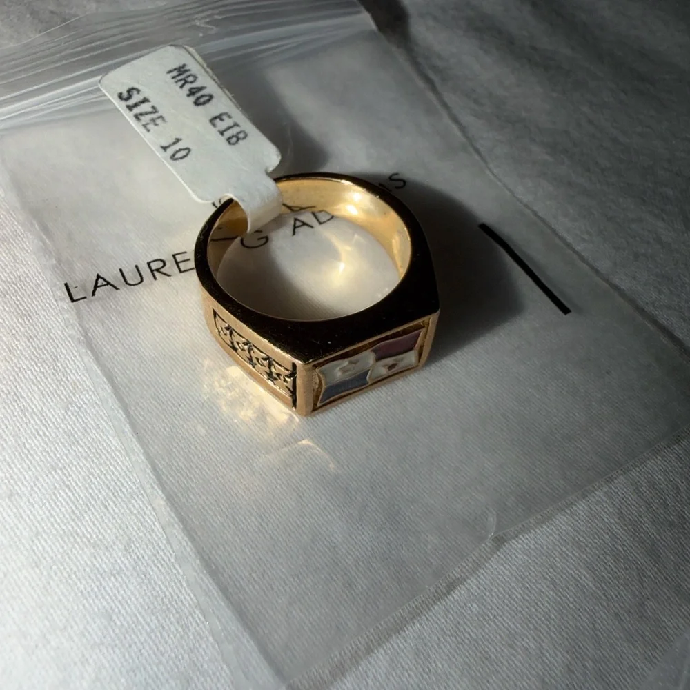 LAUREN G ADAMS STATEMENT RING SZ 10